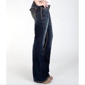 Women's Dark Blue Jeans
